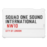 SQUAD ONE SOUND INTERNATIONAL   iPad Mini Cases