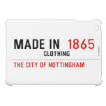 Made In   iPad Mini Cases