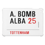 A. BOMB ALBA  iPad Mini Cases