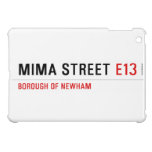 MIMA STREET  iPad Mini Cases