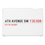 4th Avenue SW  iPad Mini Cases