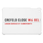 Crefeld Close  iPad Mini Cases