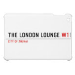 The London Lounge  iPad Mini Cases