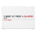 5 night at fredy 4  iPad Mini Cases