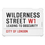 Wilderness  Street  iPad Mini Cases