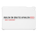 Ruilen en gratis afhalen  iPad Mini Cases