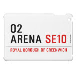 O2 ARENA  iPad Mini Cases