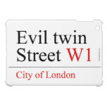 Evil twin Street  iPad Mini Cases