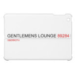 Gentlemens Lounge  iPad Mini Cases