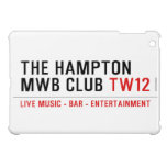 the Hampton  MWB Club  iPad Mini Cases