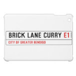 Brick Lane Curry  iPad Mini Cases