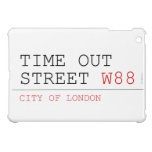 Time out Street  iPad Mini Cases