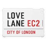 Love lane  iPad Mini Cases