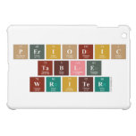 Periodic
 Table
 Writer  iPad Mini Cases