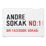 ANDRE SOKAK  iPad Mini Cases