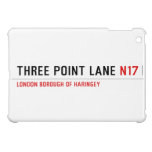 THREE POINT LANE  iPad Mini Cases