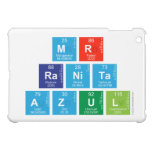 Mr
 RANITA 
 Azul  iPad Mini Cases