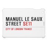 Manuel le Saux Street  iPad Mini Cases