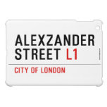 alexzander Street  iPad Mini Cases