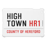 HIGH TOWN  iPad Mini Cases