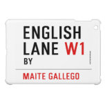 English Lane  iPad Mini Cases