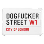 DOGFUCKER STREET  iPad Mini Cases