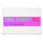Cool street  iPad Mini Cases