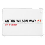 Anton Wilson Way  iPad Mini Cases