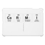 Carmi
   iPad Mini Cases