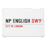 NP English  iPad Mini Cases