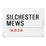 Silchester  Mews  iPad Mini Cases