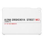 ALENA GRISHCHEVA  STREET  iPad Mini Cases