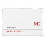 I LOVE MONiCA.SY  iPad Mini Cases