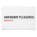 unKNOWN PLEASURES  iPad Mini Cases