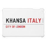 khansa  iPad Mini Cases