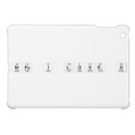 nipu i love u  iPad Mini Cases