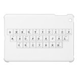 qwe|rtyuiop
 a|sdfghjkl
 zxcvbnm  iPad Mini Cases