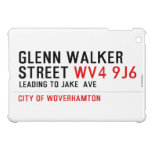 glenn walker street  iPad Mini Cases
