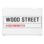 Wood Street  iPad Mini Cases