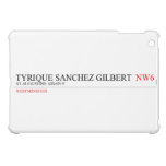 tyrique sanchez gilbert   iPad Mini Cases