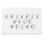 Periodic
 Table
 Writer  iPad Mini Cases