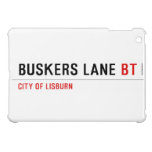 BUSKERS LANE  iPad Mini Cases
