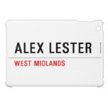 Alex Lester  iPad Mini Cases