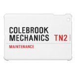 Colebrook Mechanics   iPad Mini Cases