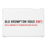 Old Brompton Road  iPad Mini Cases