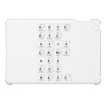 abc|d
 efg
 hijk
 lm|nop
 qrs
 tuv
 wxyz  iPad Mini Cases