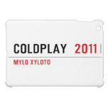 COLDPLAY   iPad Mini Cases