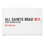 ALL SAINTS ROAD  iPad Mini Cases
