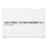 Ulica Perice i Viktora Kirčanski  iPad Mini Cases