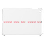 keep calm and love me  iPad Mini Cases